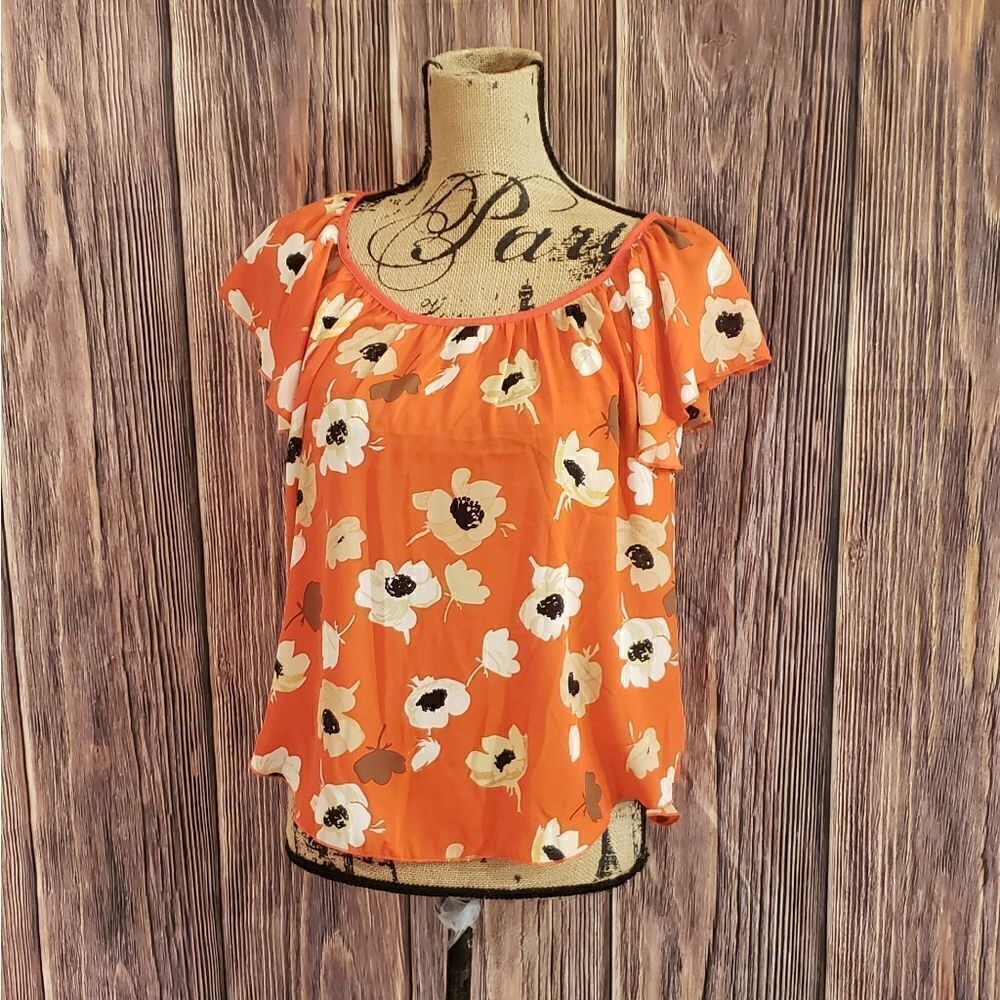 3 for $25 Philosophy Floral Top, Sz XS